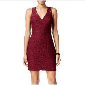 BCBG generation lace sheath dress